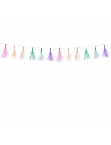 Grinalda Mini Tassels Cores 